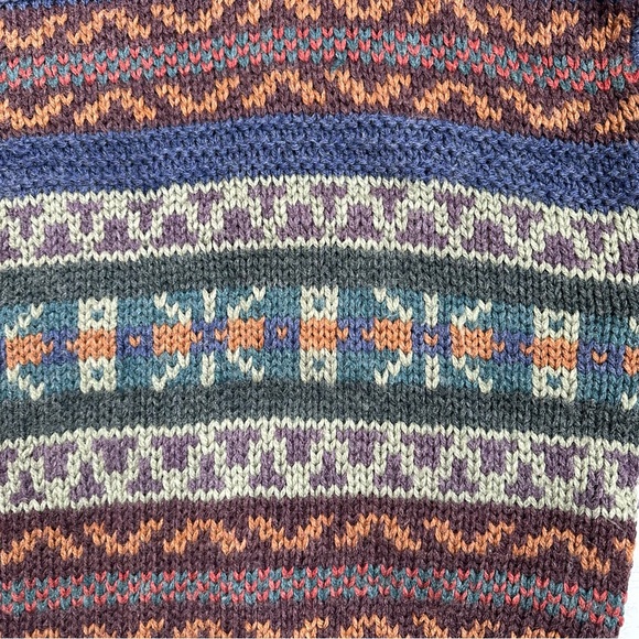 Vintage Cambridge Classics Men’s Large Knit Oversized Wool Sweater XL - Picture 8 of 16